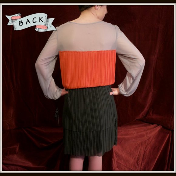 Nine West Colour-Block Dress 4 - Picture 2 of 6